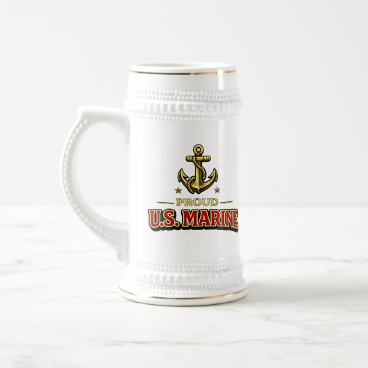Proud US Marine Bierpul (Links)