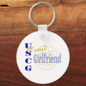 Proud USCG-Vriendin Sleutelhanger (Voorkant)