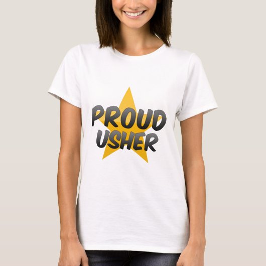 Proud Usher T-shirt (Voorkant)