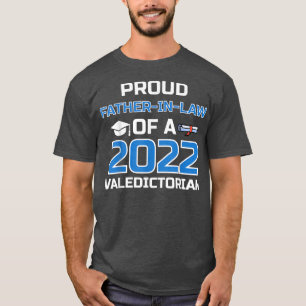 Proud Vader in Wet van een Valedictorische Gradua T-shirt