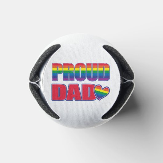 PROUD — Vader — Regenboogvlag Blikjeskoeler (Bodem)