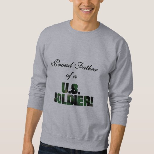 Proud vader van een Amerikaanse Soldaat Tshirts en (Voorkant)