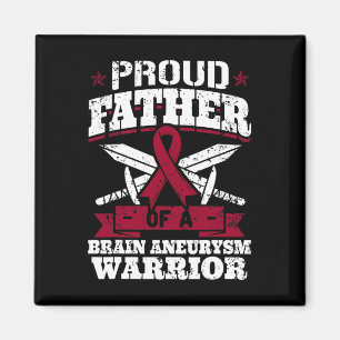 Proud vader van een brein-aneurysm-waakzaamheid magneet