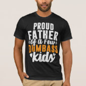 Proud vader van een paar Kinderen T-shirt (Voorkant)