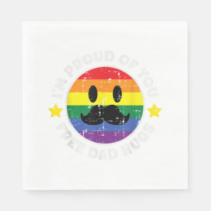 Proud van je bevrijdt papa Hugs Funny Gay Pride Al Servet