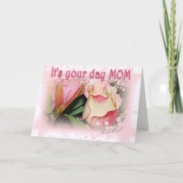 Proud van je mama kaart
