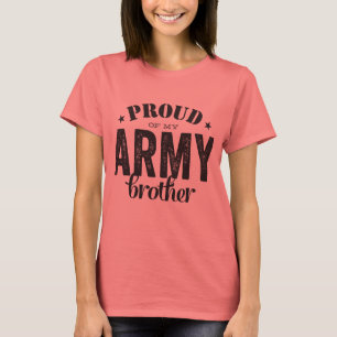 Proud van mijn ARMY Brother T-shirt