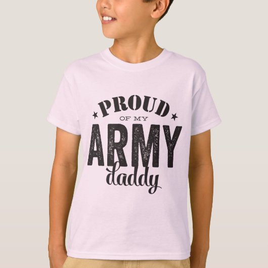 Proud van mijn ARMY papa T-shirt (Voorkant)