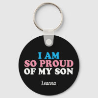 Proud van mijn Transgender Son Ma Pap Monogram