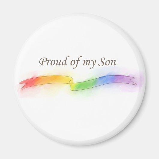 Proud van mijn zoon magneet (Voorkant)
