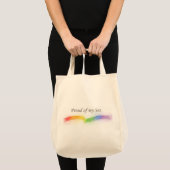 Proud van mijn zoon tote bag (Voorkant (product))