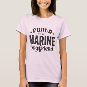 Proud van m'n vriend. t-shirt