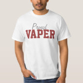 Proud Vaper T-shirt (Voorkant)