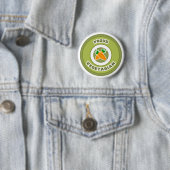 Proud Vegetarian Ronde Button 5,7 Cm (In situ)