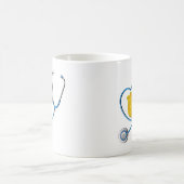 Proud verpleegster koppelt koffie-Mok Koffiemok (Center)