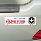 Proud Veteran - Bumpersticker (Op auto)