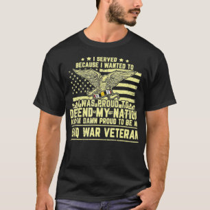 Proud Veteran OIF Iraakse operatie Freedom T-shirt