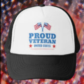 Proud Veteran Verenigde Staten Trucker Pet