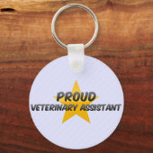 Proud Veterinary Assistant Sleutelhanger (Voorkant)