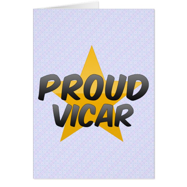Proud Vicar (Voorkant)