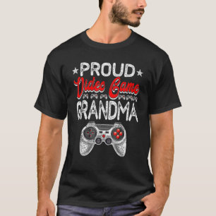Proud Video Game Grandma Moederdag Sport Lover T-shirt