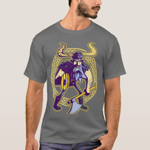 Proud Viking Warrior met Beard Helmet 8 T-shirt