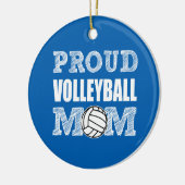 Proud Volleyball Mam-versiering Keramisch Ornament (Links)
