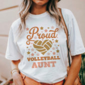 Proud Volleyball tante T-shirt