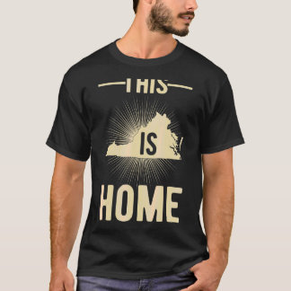 Proud VS Fan State Dit is de thuiskaart van Virgin T-shirt