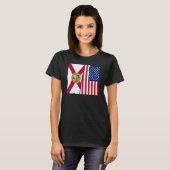 Proud VS - thuisland Patriotic Home State Flag F T-shirt (Voorkant volledig)