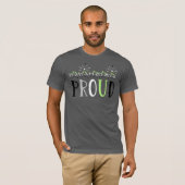 PROUD Vuurwerk Agender T-shirt (Voorkant volledig)