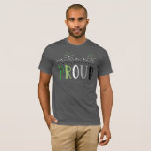 PROUD Vuurwerk Aromantisch T-shirt (Voorkant volledig)