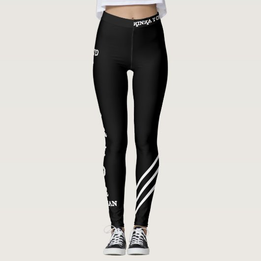 Proud Warriror Woman Leggings (Voorkant)