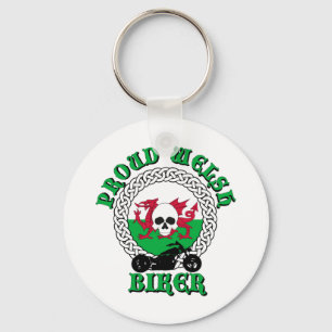 Proud Welsh Biker Sleutelhanger