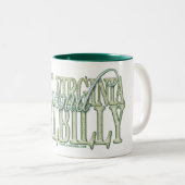 Proud West Virginia Hillbilly Tweekleurige Koffiemok (Voorkant rechts)