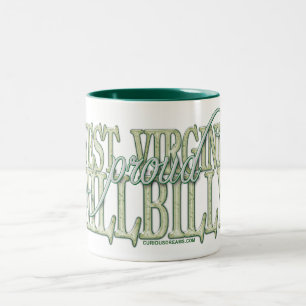 Proud West Virginia Hillbilly Tweekleurige Koffiemok