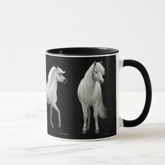 Proud White Horses Mok (Rechts)