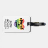 Proud wie ik ben bagagelabel (Achterkant horizontaal)