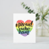 Proud wie ik ben briefkaart (Staand voorkant)