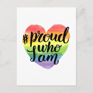 Proud wie ik ben briefkaart