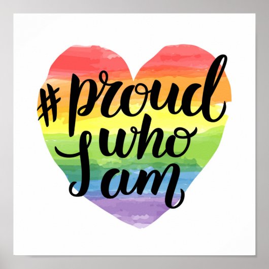 Proud wie ik ben poster (Voorkant)