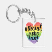Proud wie ik ben sleutelhanger (Voorkant Links)