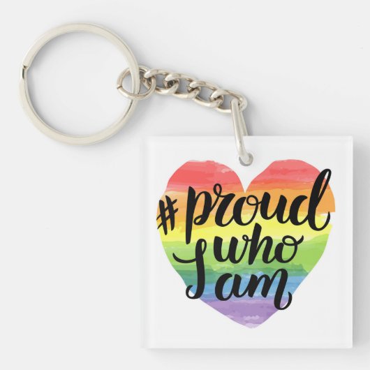 Proud wie ik ben sleutelhanger (Voorkant)