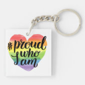 Proud wie ik ben sleutelhanger (Achterkant)