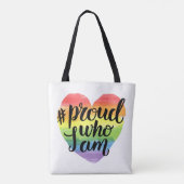 Proud wie ik ben tote bag (Achterkant)