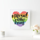 Proud wie ik ben vierkante klok (Huis)
