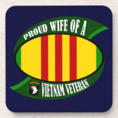 Proud Wife Bier Onderzetter (Voorkant)