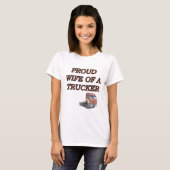 PROUD WIFE TRUCKER T-SHIRT (Voorkant volledig)