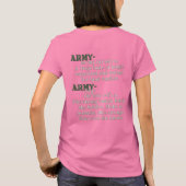 Proud Wife w/ Back T-shirt (Achterkant)