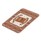 Proud Word Nerd Pattern Slogan Fun Art Magneet (Linkerzijde)